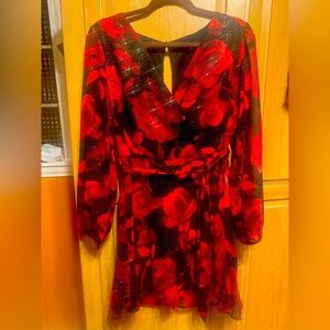 City Studio Black and Red Dress… Perfect for the Christmas holidays!